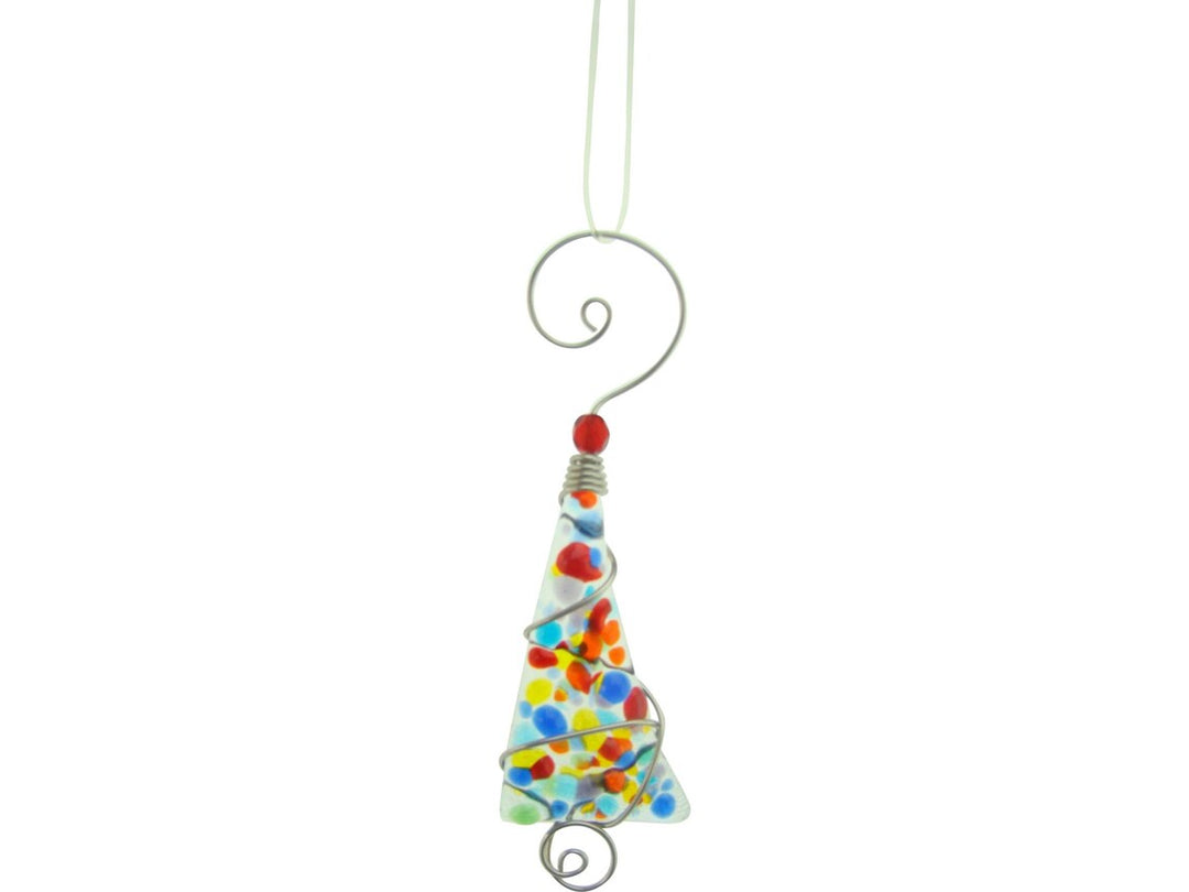 Crushed Glass Tree Mini Rainbow