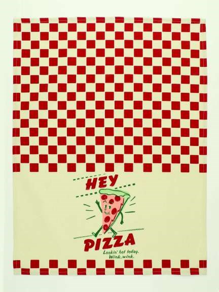 Hey Pizza Dish Towel