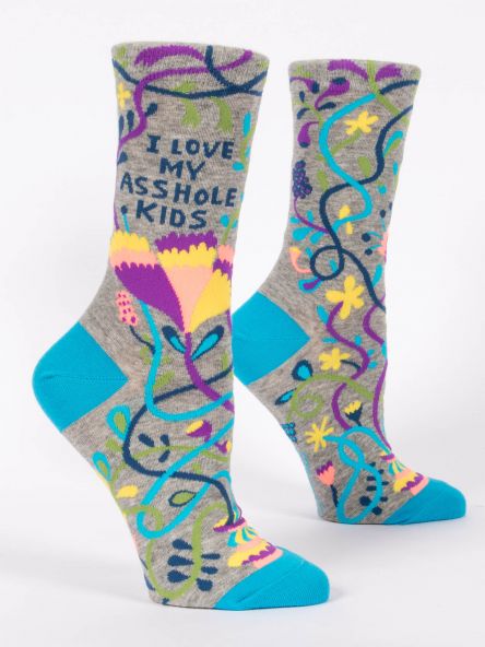 Love My Assh*le Kids Crew Socks