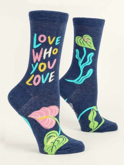 Love Who You Love Crew Socks