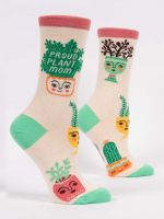 Proud Plant Mom Crew Socks