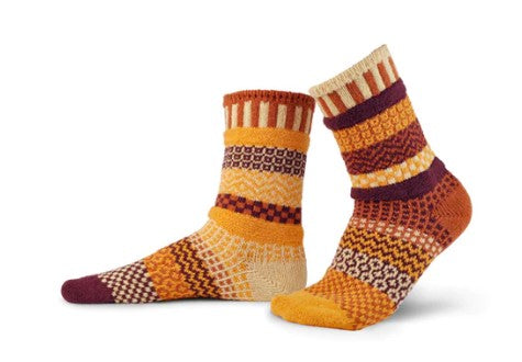 Adult Crew Socks Pumpkin Pie