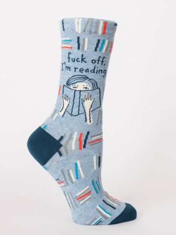 F*ck Off, I'm Reading Crew Socks