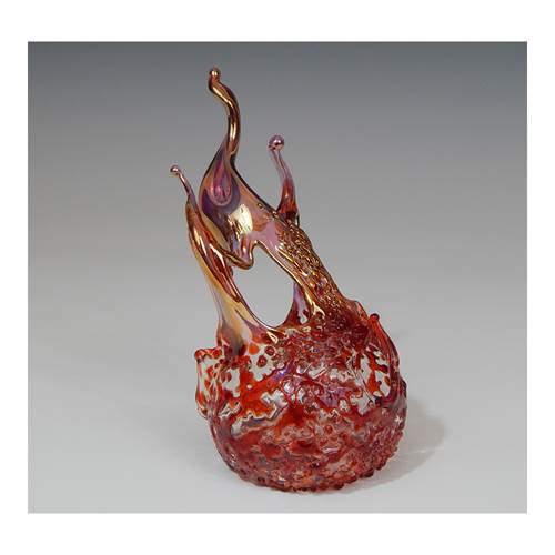 Fireball Votive Rare Ruby