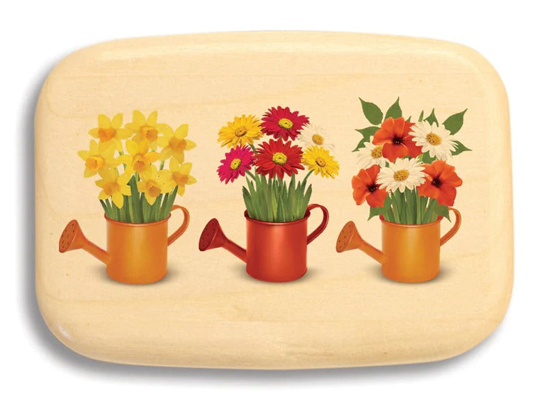 Treasure Box Watering Cans + Flower Food