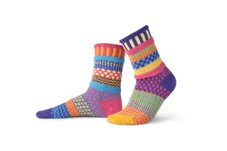 Adult Crew Socks Sunny