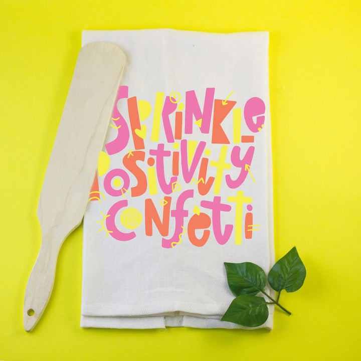 Tea Towel Sprinkle Positivity Confetti