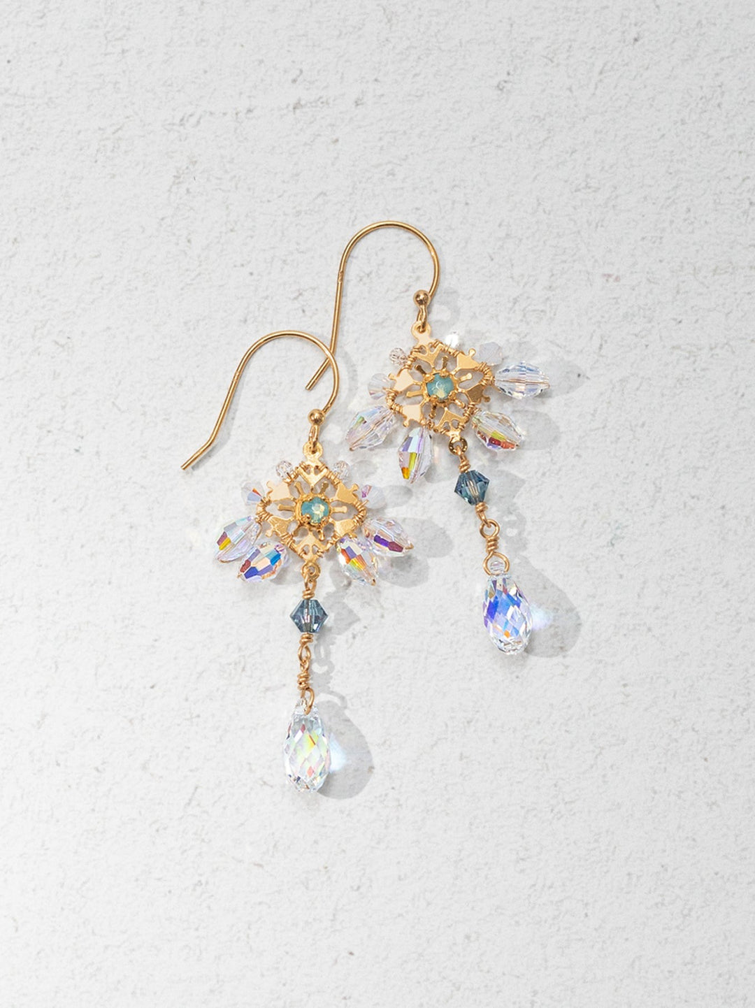 Valentina Earrings Ice Blue